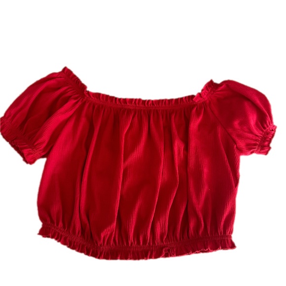 Divided Tops - Divided red‎ top